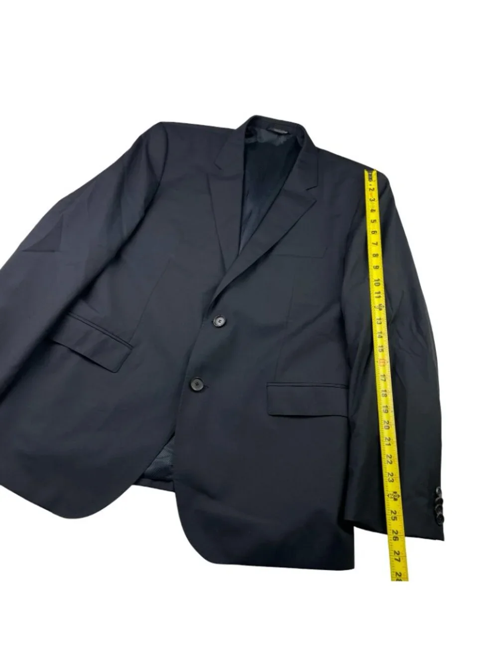 Hugo Boss Men's The James3/Sharp5 100% Wool 2-Button Blazer Navy • 44R-US | 54EU